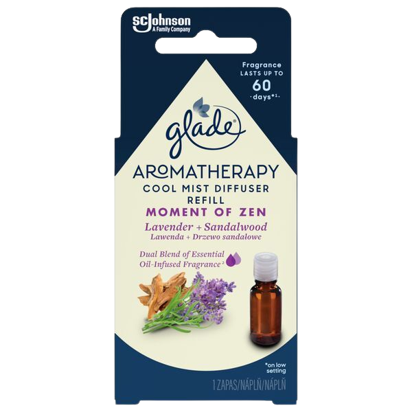 GLADE náplň do difuzéru Cool Mist Moment of Zen 17.4 ml