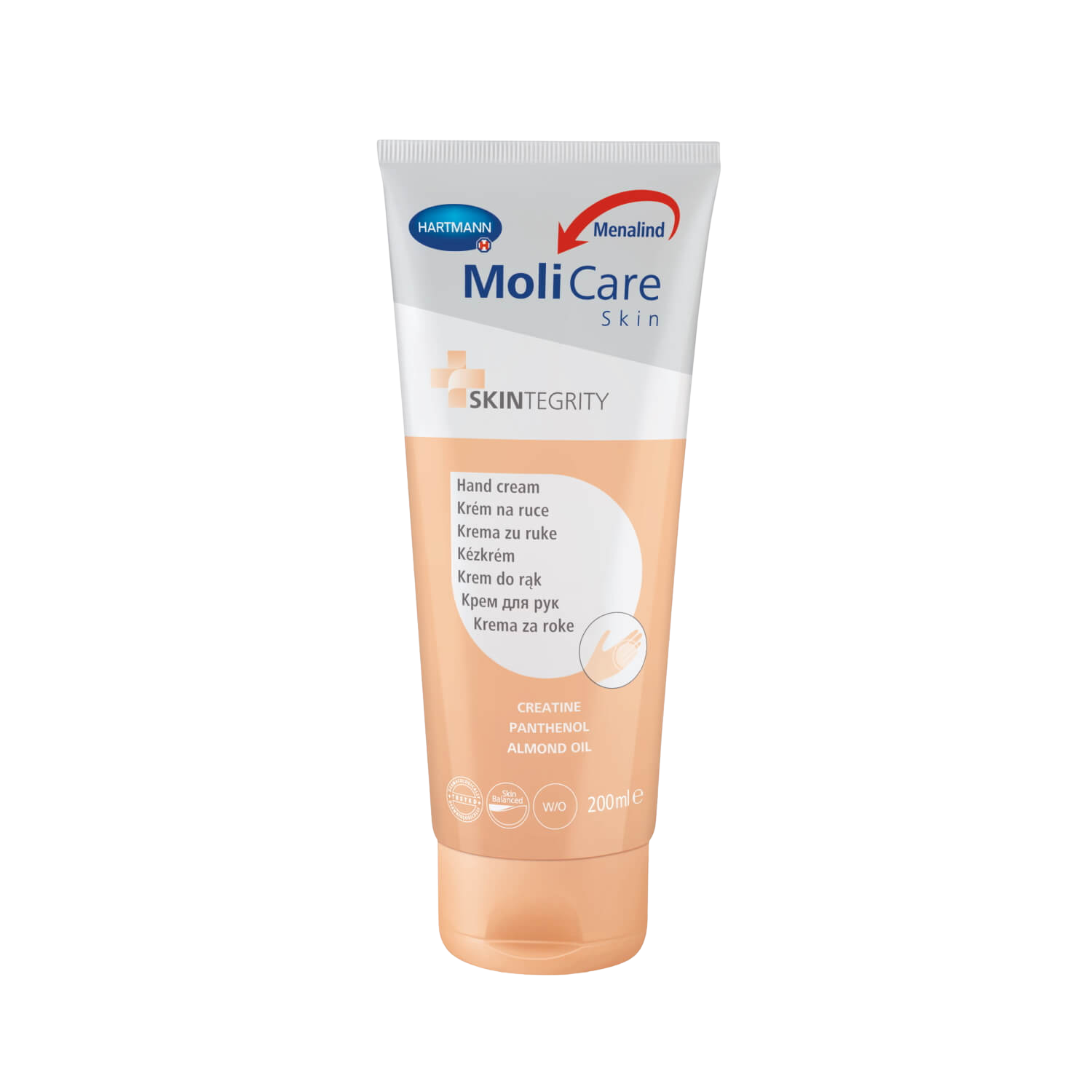 Fotografie Hartmann MoliCare Skin Krém na ruce 200 ml