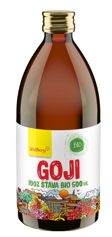 Fotografie Wolfberry Goji šťáva BIO 500 ml