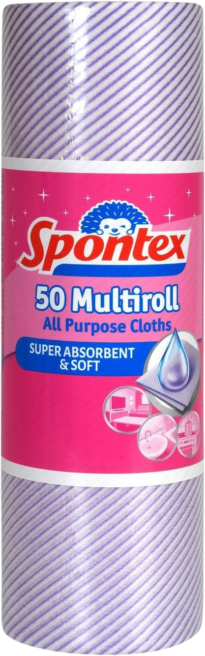 SPONTEX Multiroll utierky v rolke 50 ks