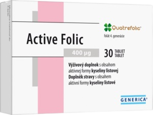 Generica Active Folic 30 tabliet kúpite na Pilulka.sk
