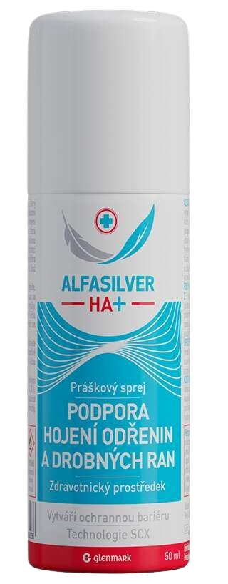 AlfaSilver HA+ práškový sprej 50 ml