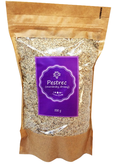 Najtelo Pestrec Mariánsky drvený plod 500 g