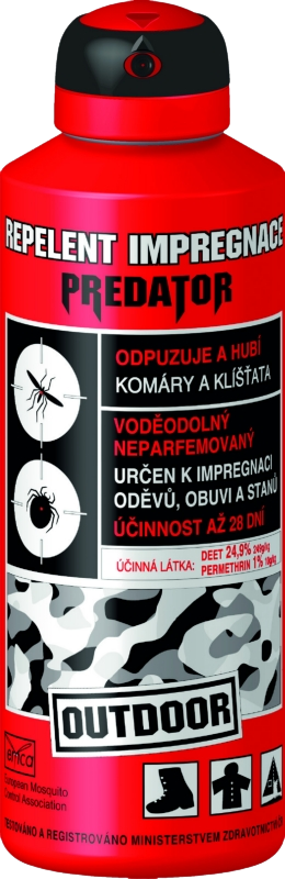 PREDATOR OUTDOOR IMPREGNÁCIA repelent 1x200 ml 200 ml