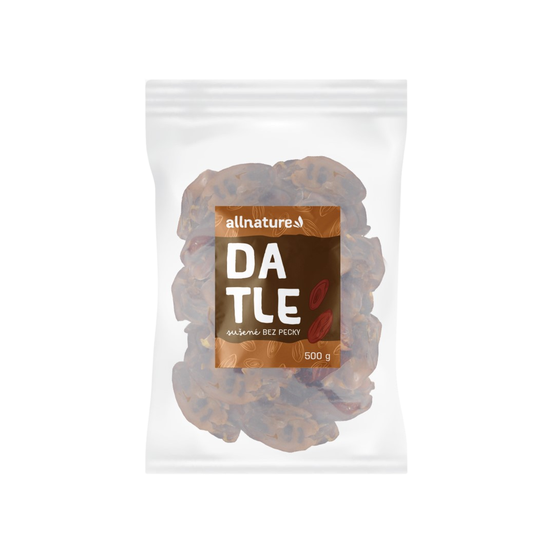 Allnature Datle vykôstkované sušené ovocie 500 g