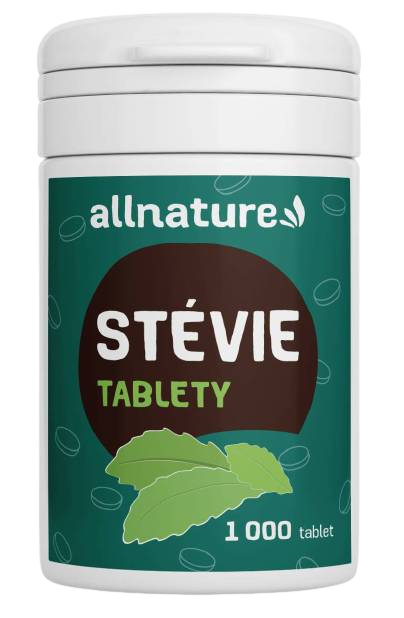 Allnature Stévia tablety prírodné sladidlo 1000 tbl kúpite na Pilulka.sk