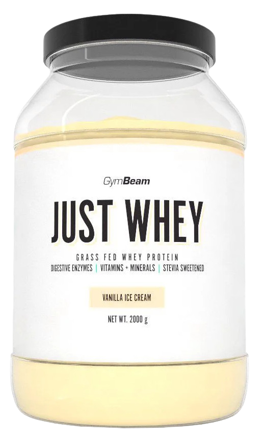 GYMBEAM Protein Just Whey vanilková zmrzlina 2000 g