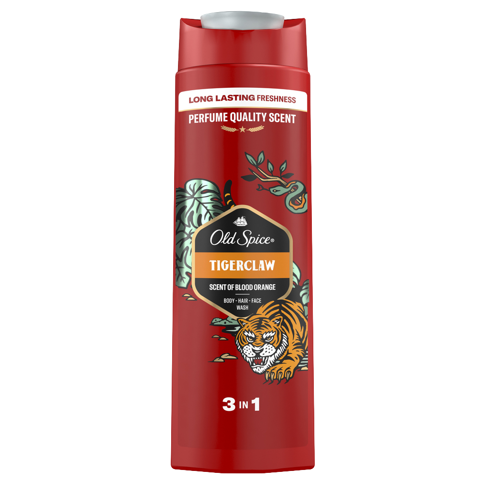 OLD SPICE Tigerclaw Sprchový gél a šampón pre mužov 400 ml
