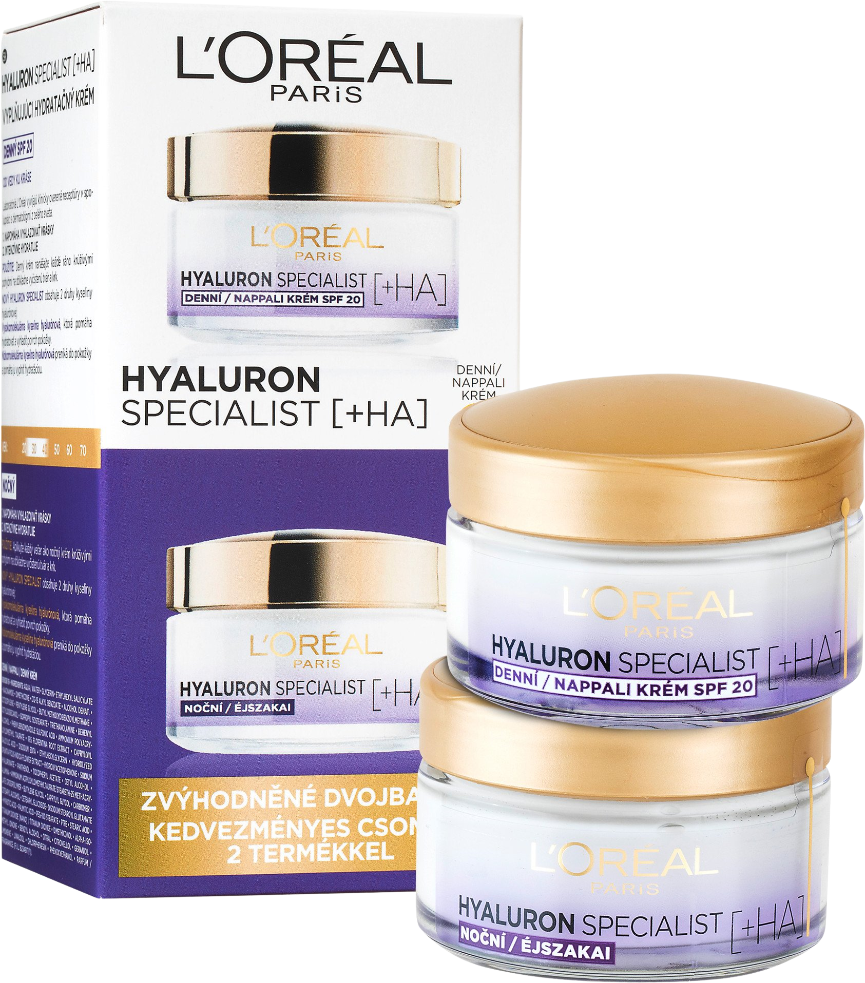 L'ORÉAL PARIS Hyaluron Specialist Duopack 2 x 50 ml