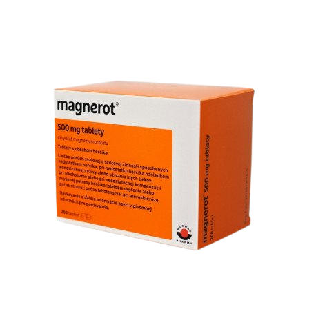 MAGNEROT s obsahom hořčíka 200 tabliet