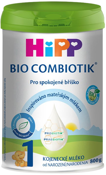 HIPP Počiatočná mliečna dojčenská výživa 1 BIO Combiotik® dóza 800 g