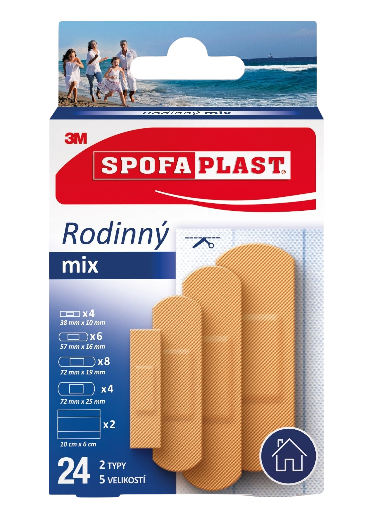 3M™ SPOFAPLAST 603 Rodinný mix 24 kusov kúpite na Pilulka.sk