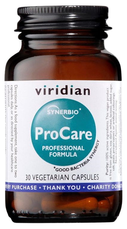 VIRIDIAN Synerbio ProCare 30 kapslí