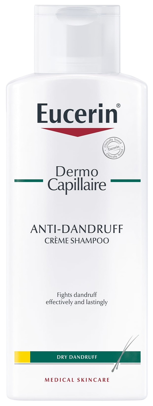 EUCERIN DermoCapillaire Šampón proti suchým lupinám 250 ml