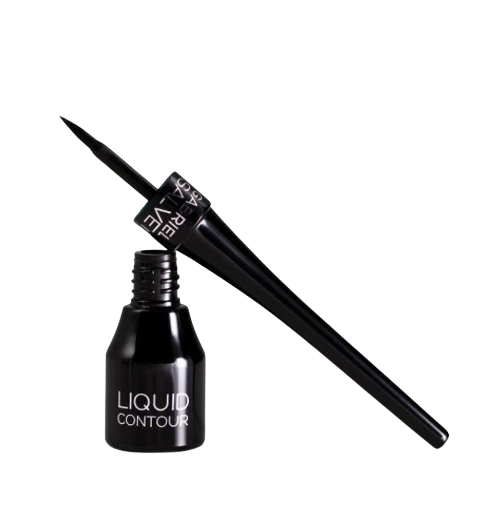 GABRIELLA SALVETE Tekuté očné linky Liquid Contour 01 Black 4 ml