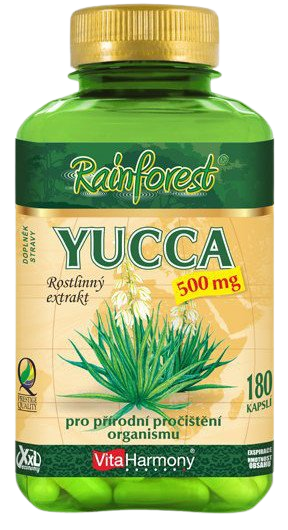 VITAHARMONY Yucca XXL economy 500mg 180 kapsúl