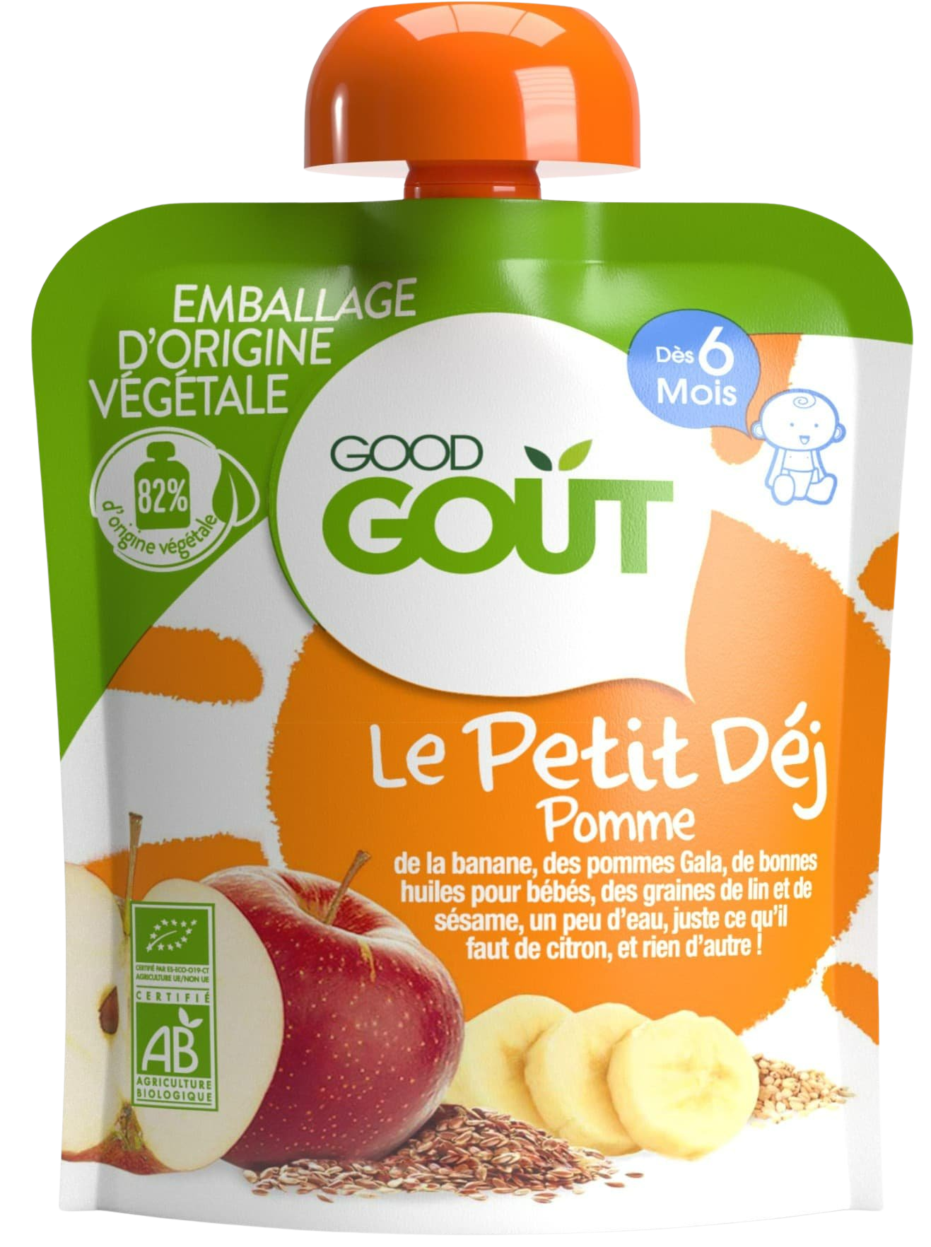 Good Goût BIO Jablkové raňajky 70 g