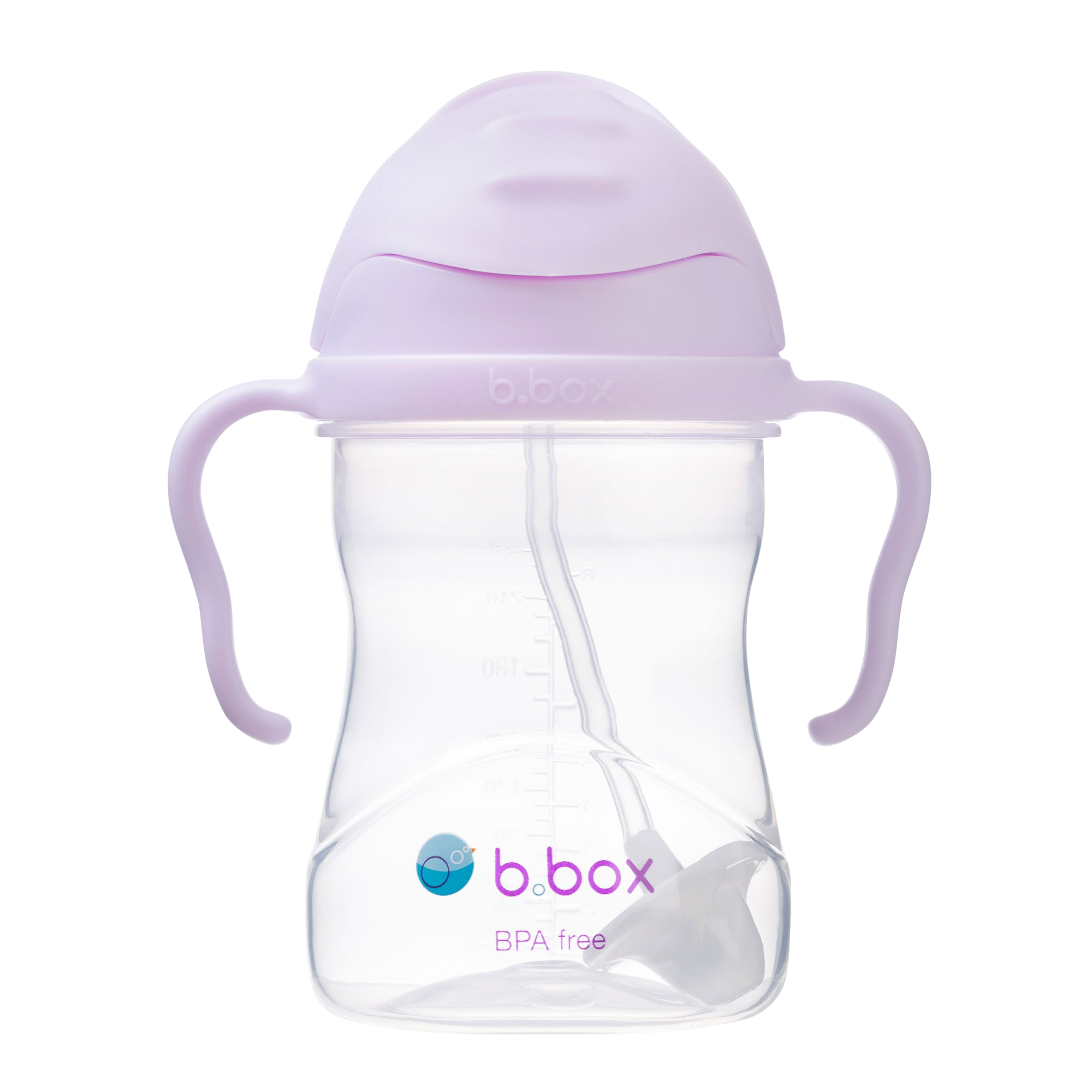 B.BOX Hrnček so slamkou Gelato ostružina 6m+ 240 ml