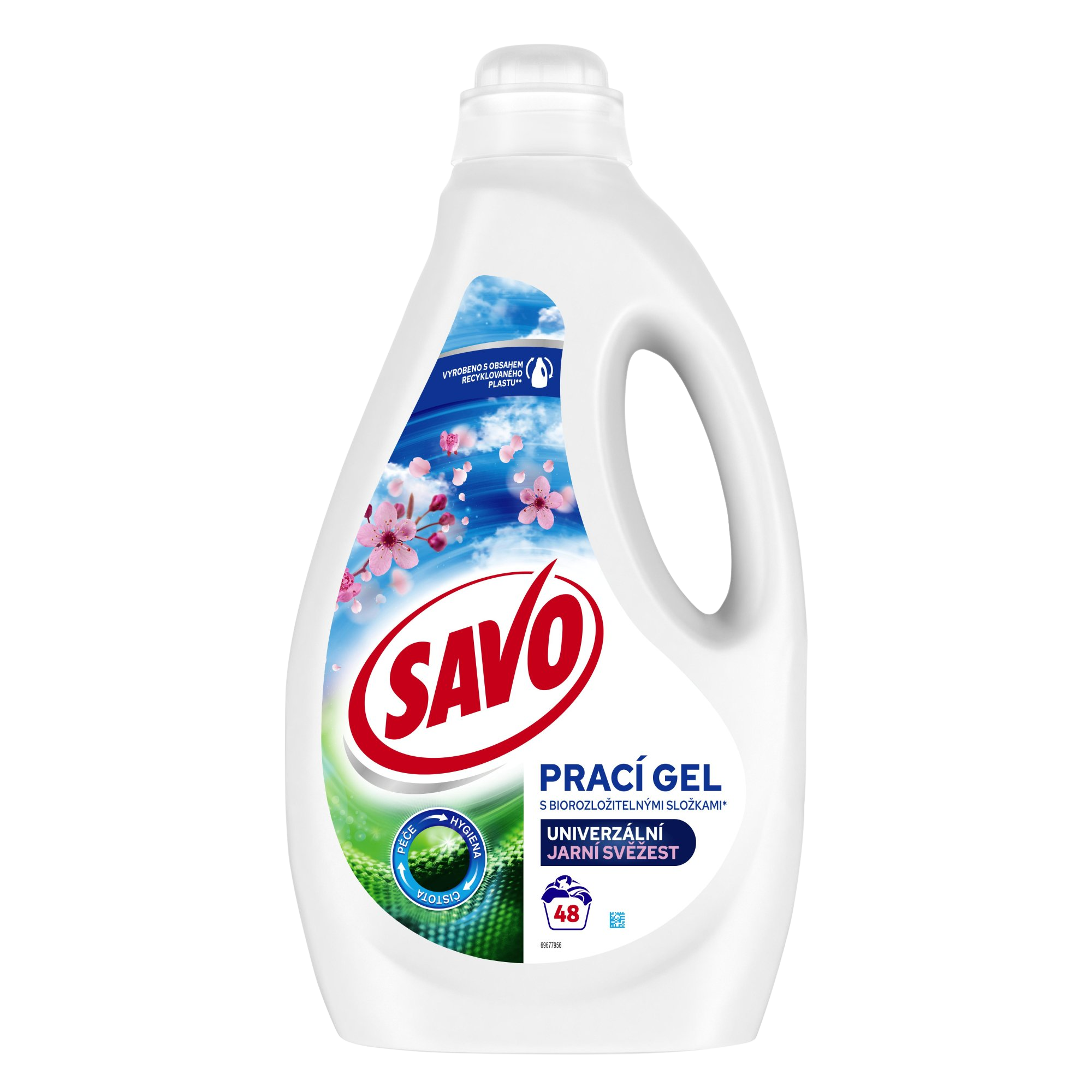 SAVO prací gél Jarná sviežosť 2.4 l