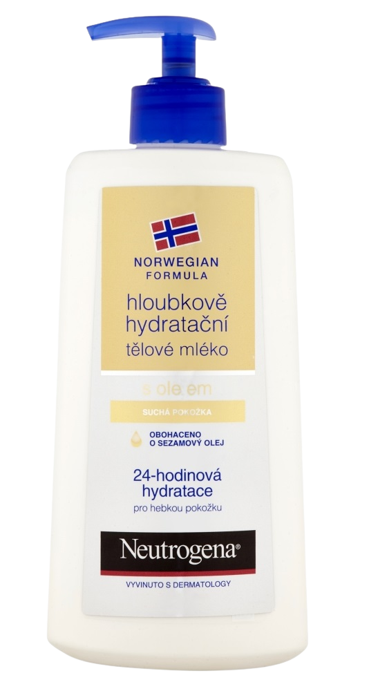 NEUTROGENA NR Hĺbkovo hydratačné telové mlieko s olejom, 400 ml kúpite na Pilulka.sk