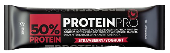 PROBRANDS Protein Bar s príchuťou jahoda a jogurt 45 g