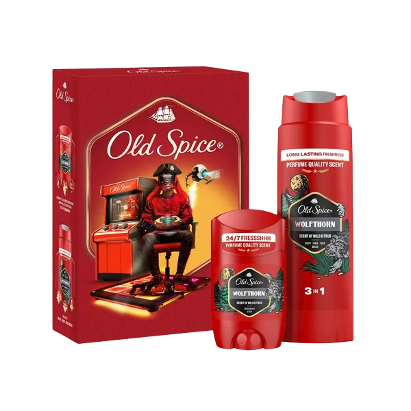 Fotografie OLD SPICE Wolfthorn dárková sada