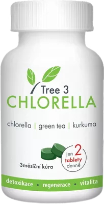 Swiss Tree3 Chlorella tablety na detoxikáciu 180 tbl kúpite na Pilulka.sk
