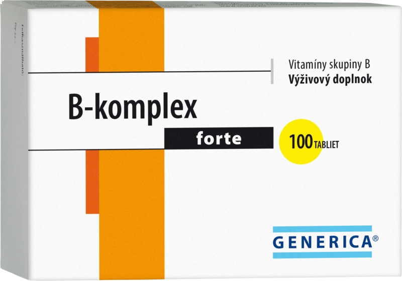Generica B-komplex forte 100 tabliet