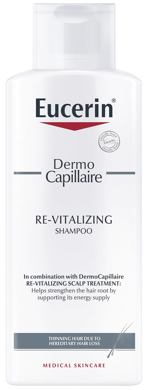 EUCERIN DermoCapillaire Šampón proti vypadávaniu vlasov 250 ml kúpite na Pilulka.sk