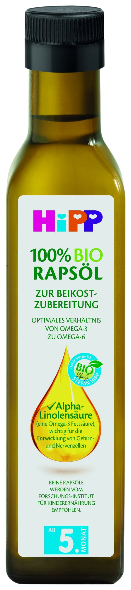 HIPP BIO Řepkový olej 250 ml