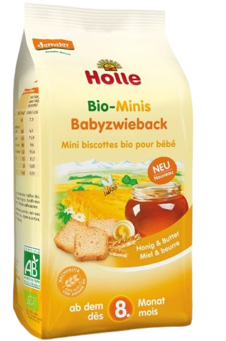 Holle bio detské špaldové mini sucháre 100 g