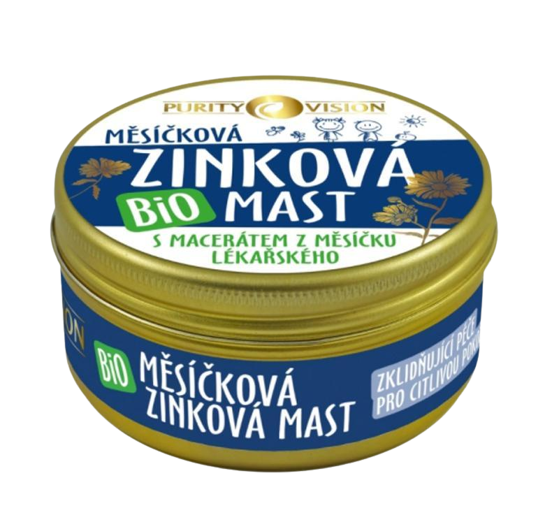 PURITY VISION Bio Nechtíková Zinková masť 70 ml