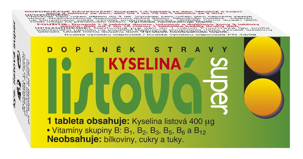 NATURVITA KYSELINA LISTOVÁ SUPER 60ks kúpite na Pilulka.sk
