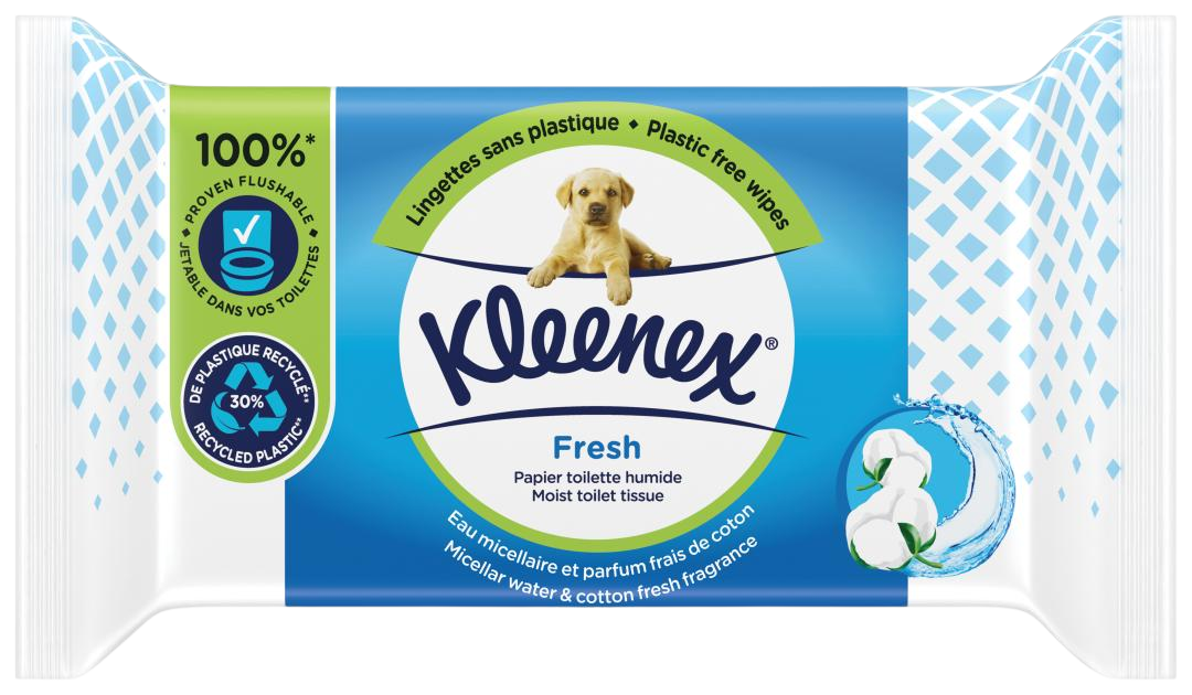 KLEENEX Vlhčený toaletný papier Fresh 42 kusov