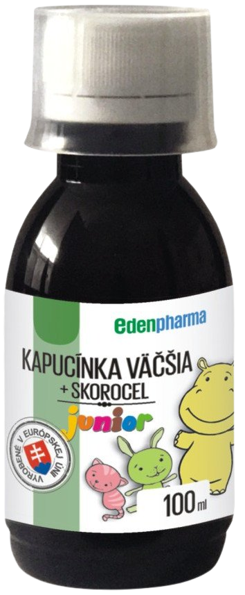 EDENPHARMA Kapucínka väčšia + skorocel JUNIOR 100 ml kúpite na Pilulka.sk