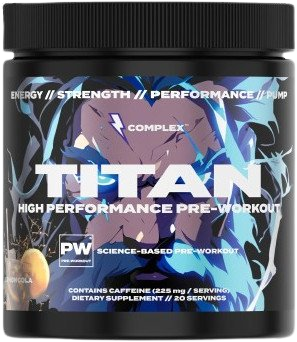 COMPLEX Titan Pre-workout - Lemon Cola 400 g