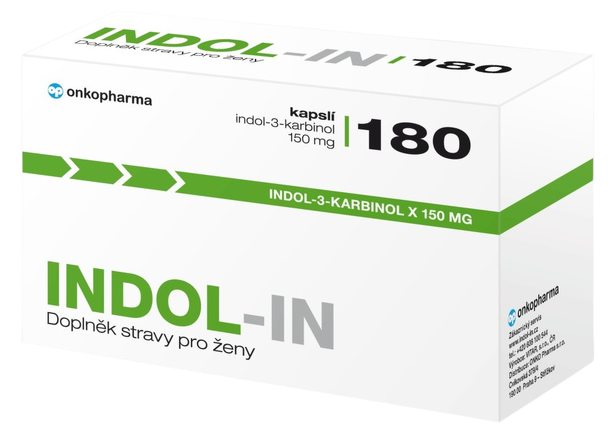 INDOL-IN pre ženy 180 kapsúl