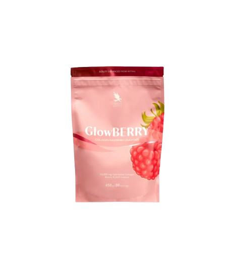 Fotografie CARNIUM BOTANICALS Glow Berry, kolagenový nápoj s příchutí malin 450 g
