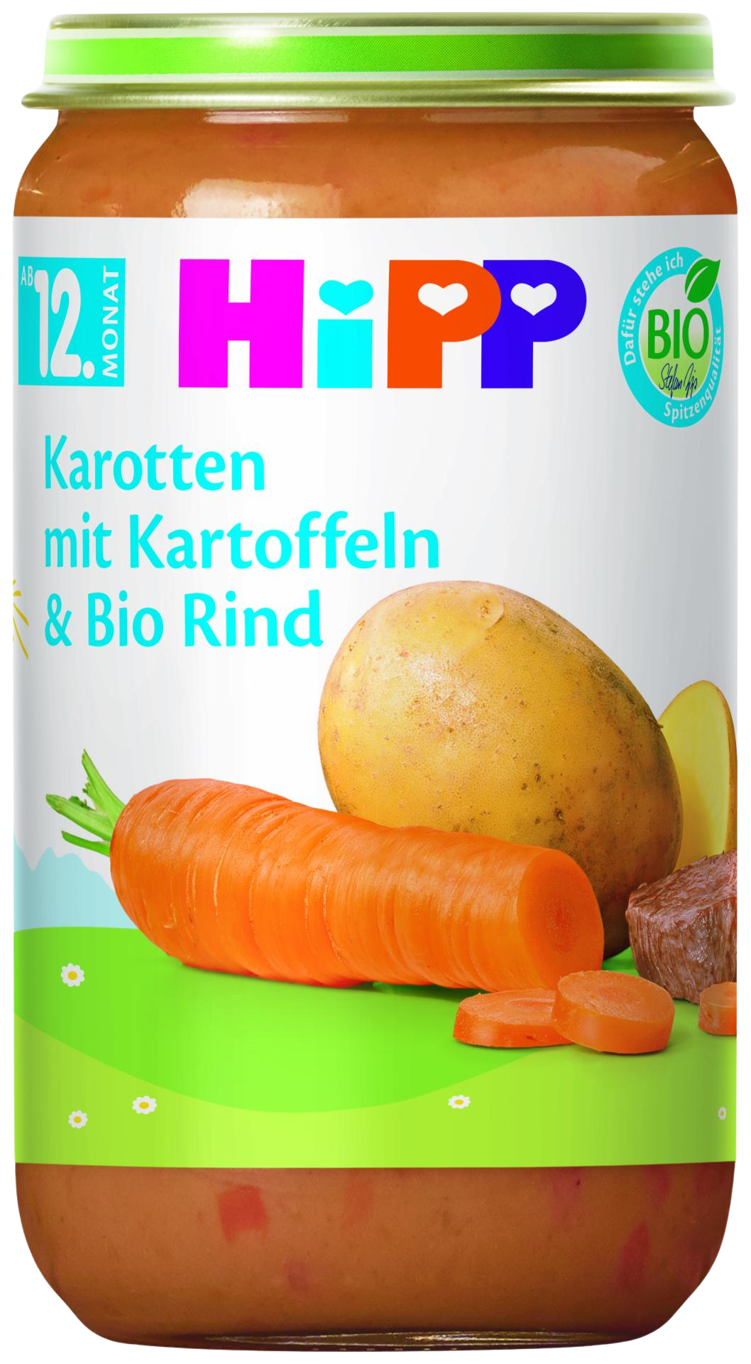 HIPP BIO Zeleninová směs s hovězím masem 250 g
