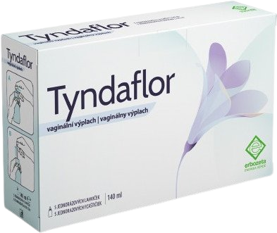 Tyndaflor Vaginálny výplach 5 x 140 ml