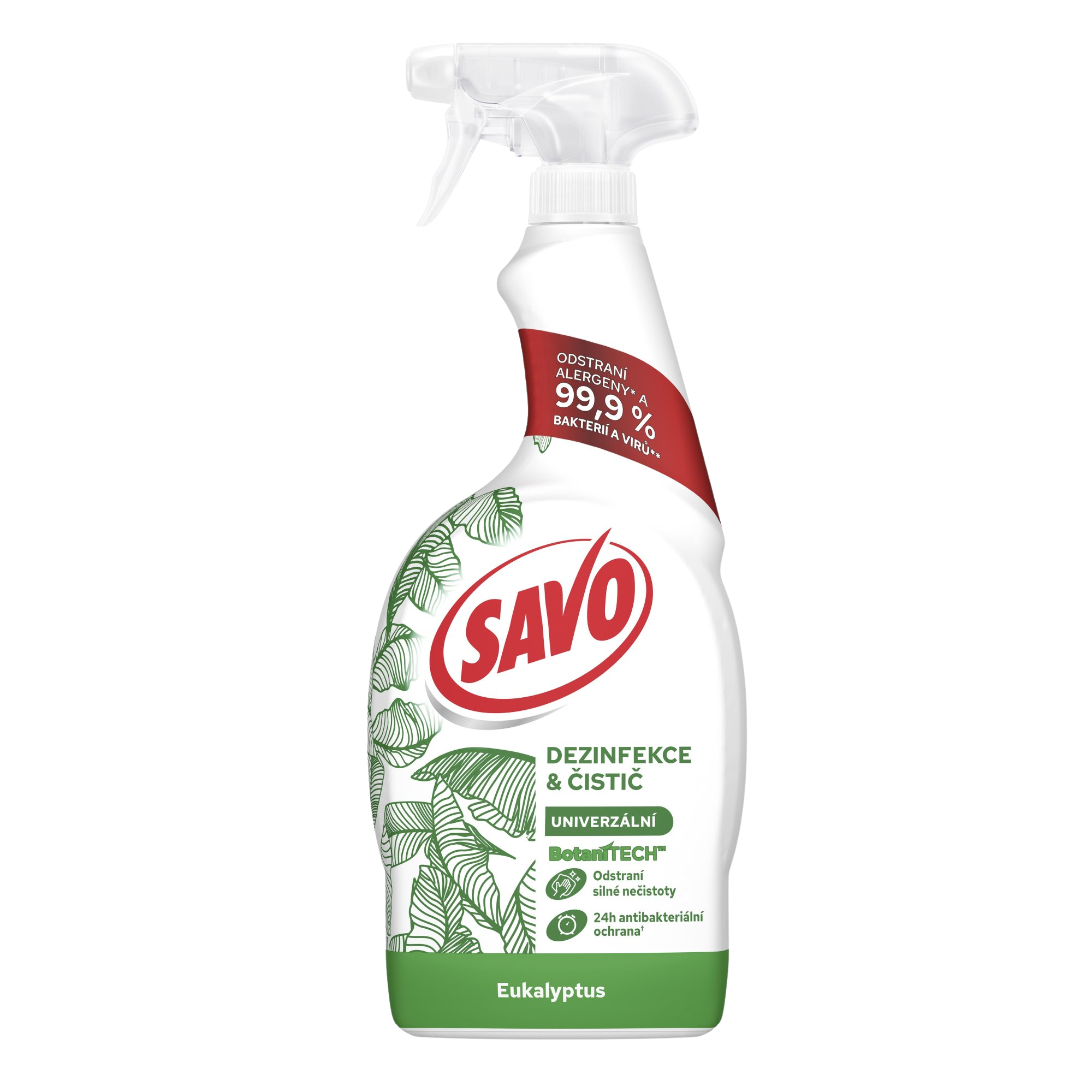 SAVO BotaniTech dezinfekčný a čistiaci sprej 700 ml