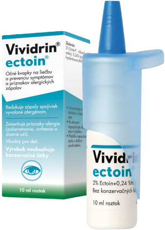 Vividrin ectoin očné kvapky 10 ml