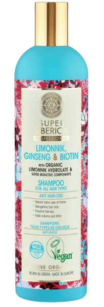 NATURA SIBERICA Professional Šampón pre všetky typy vlasov 400 ml