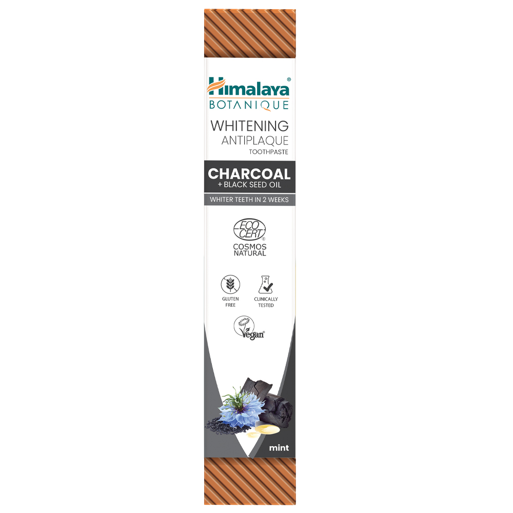 HIMALAYA Botanique Charcoal zubná pasta 75 ml