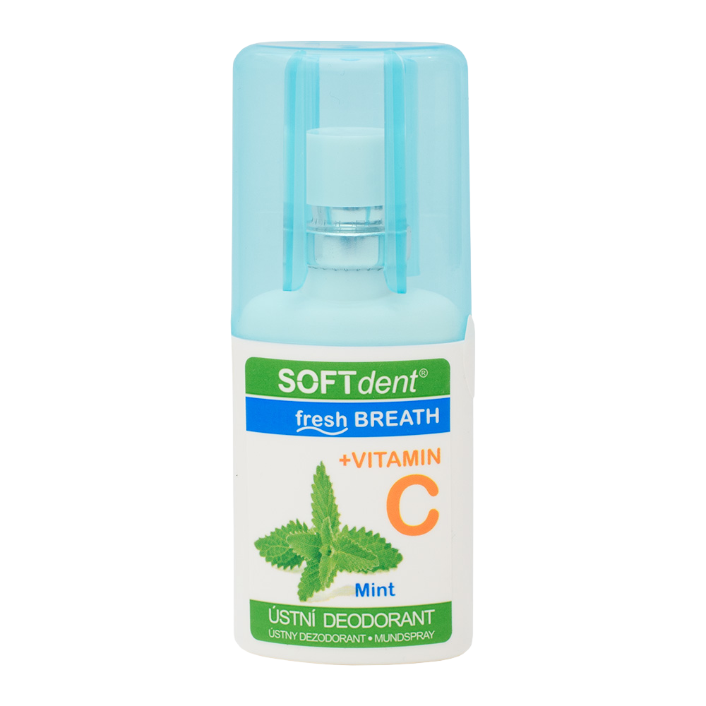 SOFTDENT Ústny dezodorant Fresh BREATH s vitamínom C 20 ml