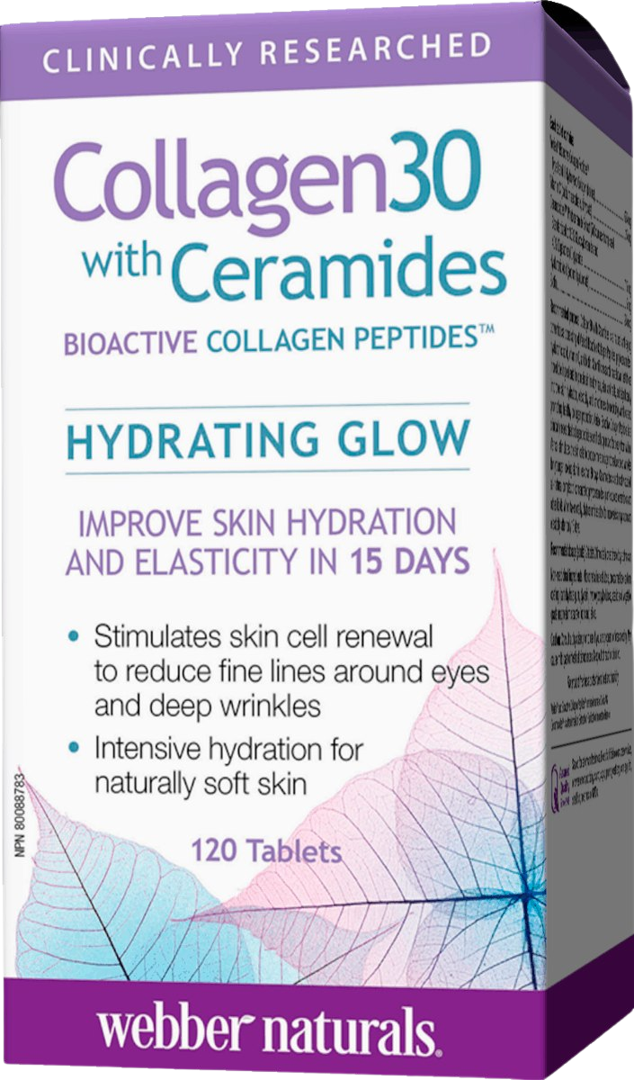 WEBBER NATURALS Kolagén s ceramidmi 120 tabliet