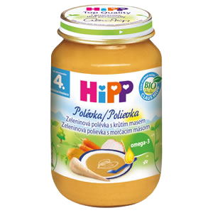 HIPP Polievka BIO zeleninová s morčacím mäsom 190 g