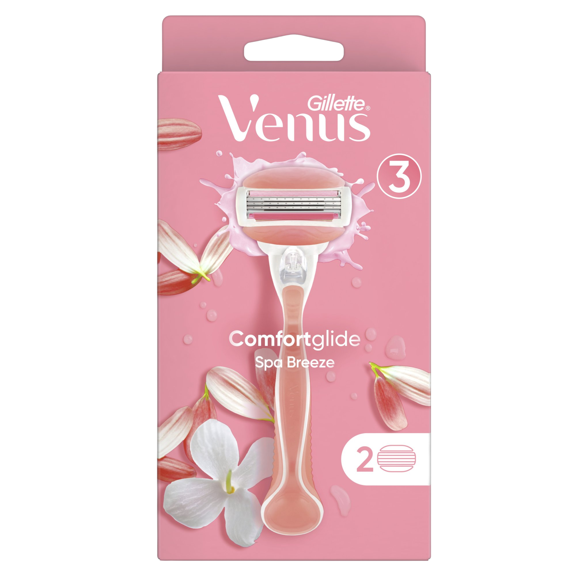 GILLETTE VENUS Spa Breeze strojček + 2 hlavice