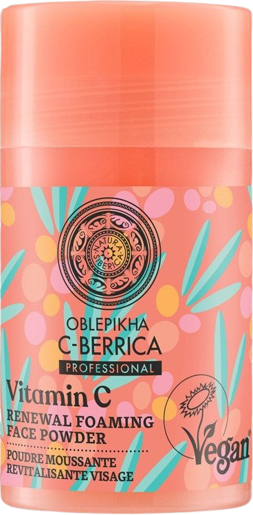 OBLEPIKHA C-BERRICA Rakytník - Vitamin C - Obnovujúci penivý púder na tvár 35 g