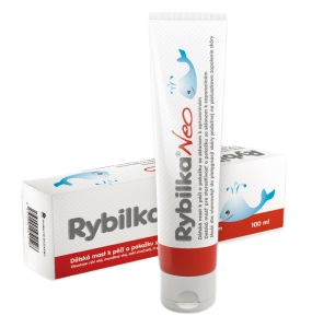 Rybilka NEO Detská masť pre starostlivosť o zaparenú pokožku 100 ml